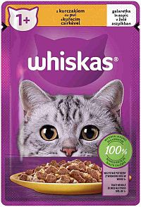 WHISKAS Kapsička s Kuracím v želé 85G