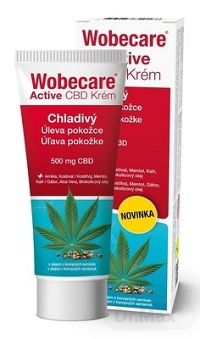 Wobecare Active CBD krém 1×100 ml