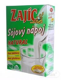ZAJÍC SÓJOVÝ NÁPOJ NATURAL 1×350 g, práškový