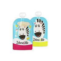 Zebra&Me kapsičky na opakované použitie 2ks 2ks v balení, motív kuchár, zebra