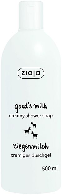 Ziaja - sprchovací krémový gél s proteínmi kozieho mlieka 1×500 ml