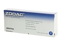 ZODAC 10 mg, 7 tabliet