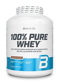 100% Pure Whey - Biotech USA 2270 g dóza Gaštan