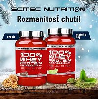 100% Whey Protein Professional - Scitec Nutrition 920 g Vlašský orech