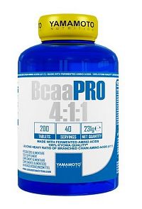 Bcaa PRO 4:1:1 Kyowa Quality - Yamamoto 200 tbl.