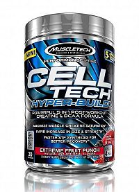 Celltech Hyper-Build - Muscletech 486 g (30 dávok) Blue Raspberry Blast