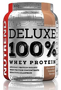 Deluxe 100% Whey Protein - Nutrend 2250 g Čokoláda + mandle
