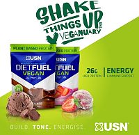 Diet Fuel Vegan - USN 880 g Chocolate