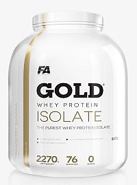 Gold Whey Isolate - Fitness Authority 2270 g Čokoláda
