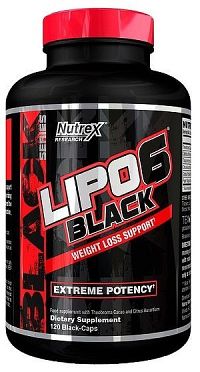 Lipo 6 Black - Nutrex 120 kaps