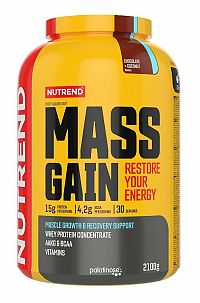 Mass Gain - Nutrend 2100 g Jahoda