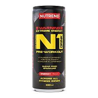N1 Pre-Workout Drink - Nutrend 330 ml. Energy
