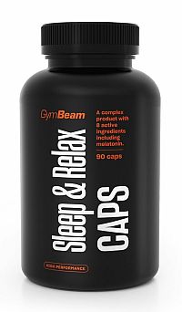 Sleep and Relax Caps - GymBeam 90 kaps.