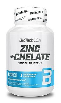 Zinc+Chelate - Biotech USA 60 tbl.