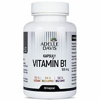 Adelle Davis - Vitamín B1 100 mg, 60 kapsúl