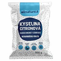 Allnature Kyselina citrónová 500 g