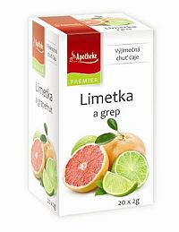 Apotheke Čaj Limetka a grep 20 sáčkov
