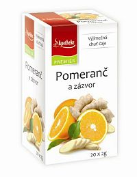 Apotheke Čaj Pomaranč a zázvor 20 sáčkov