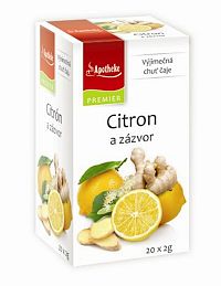 Apotheke Citrón a zázvor 20 sáčkov