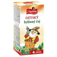 Apotheke Detský čaj bylinný BIO 20 sáčkov