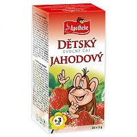 Apotheke Detský čaj jahodový 20 sáčkov