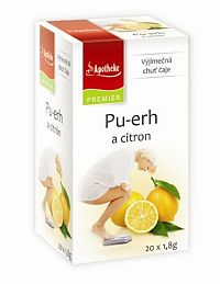 Apotheke Pu-erh a citrón 20 sáčkov