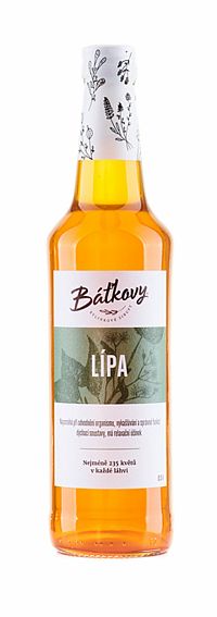Báťkove sirupy Lipový sirup 500 ml