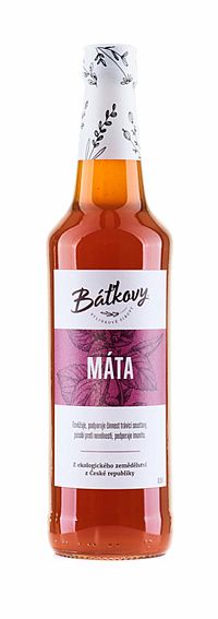 Báťkove sirupy Mätový sirup 500 ml