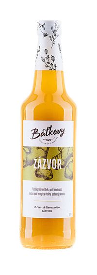 Báťkove sirupy Zázvorový sirup 500 ml