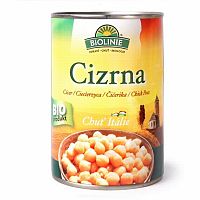 Biolinie Konzerva cícer BIO 400 g