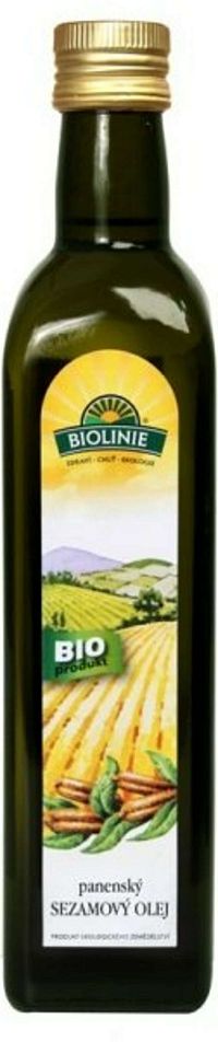 Biolinie Sezamový olej panenský 500ml