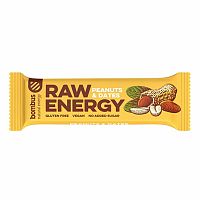 Bombus Raw ENERGY 50g arašidy a datľe