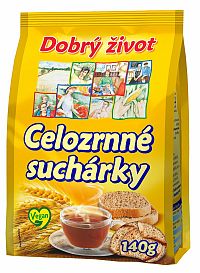 Bonavita Celozrnné suchárky 140 g