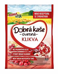 Bonavita Dobrá kaša ovsená brusnica 55 g