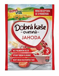 Bonavita Dobrá kaša ovsená jahoda 55 g