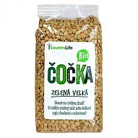 Country Life Šošovica zelená veľká BIO 500 g