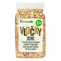 Country Life Vločky ražné BIO 250 g