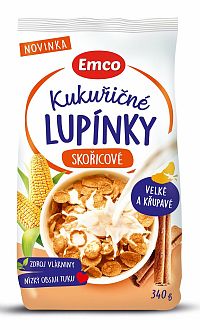 Emco Kukuričné ​​lupienky škoricové 340 g