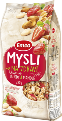 Emco Mysli - Jahody a mandle 750 g