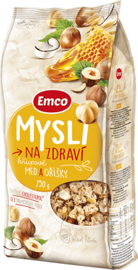 Emco Mysli - Medové s orechmi 750 g