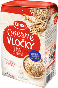 Emco Ovsené vločky jemné 500 g