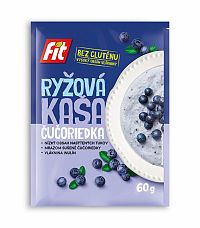 Fit Ryžová kaša Čučoriedka 60 g