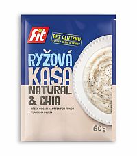 Fit Ryžová kaša Natural s chia 60 g