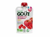 Good Gout Jablko s malinou BIO 120 g