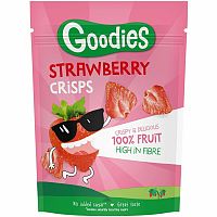 Goodies 100% jahodové plátky 12 g