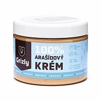 GRIZLY Arašidový krém chrumkavý 500 g