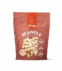 GRIZLY Mandle natural lúpané 250 g