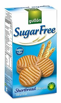 Gullón Shortbread sušienky, bez cukru 330 g