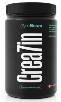 GymBeam Kreatín Crea7in peach ice tea 300 g