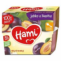 Hami 100% ovocie jablko a slivka 400 g